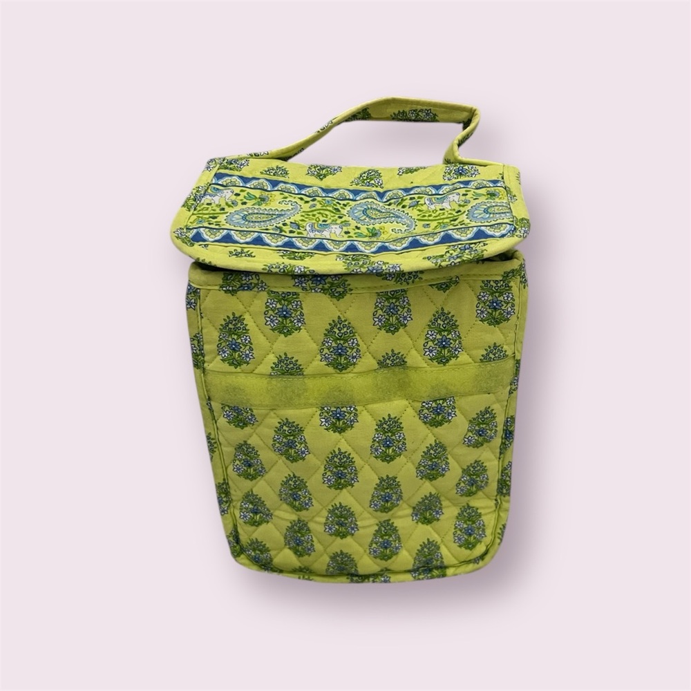 Vera Bradley Lime Green Quilted Baby Bag